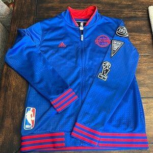 Detroit Pistons Adidas Zip-up